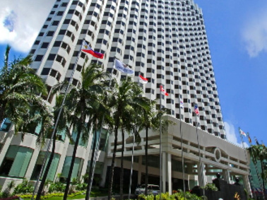 マニラ湾を望める27階建てのデラックスホテル（イメージ）